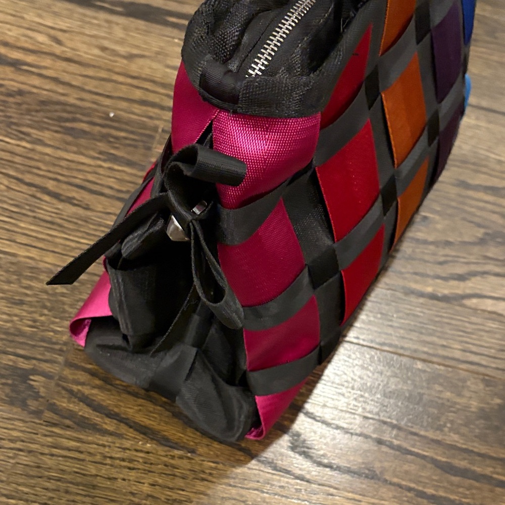 Multicolor Woven Tote Bag - Picture 8 of 9